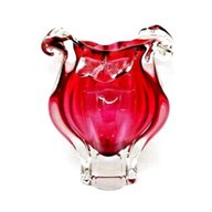 red art glass for sale