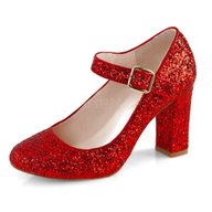 red dorothy shoes size 4 for sale