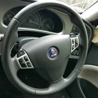 saab steering wheel for sale