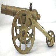vintage brass cannon for sale