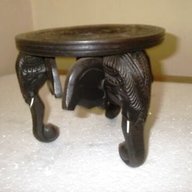 wooden elephant table for sale