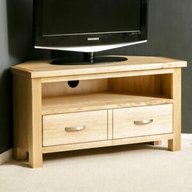 wooden tv corner units for sale