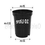 10 litre plastic plant pots for sale