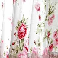 white shabby chic curtains for sale