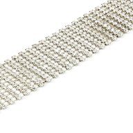 silver diamante belt for sale