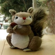 squirrel soft toy for sale