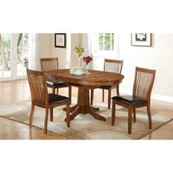 oval dining table chairs for sale