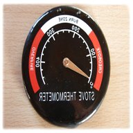 woodburning stove thermometer for sale