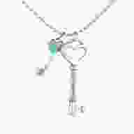 tiffany key necklace for sale