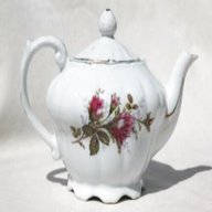 vintage pink teapot for sale