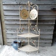 wrought iron shelving unit for sale